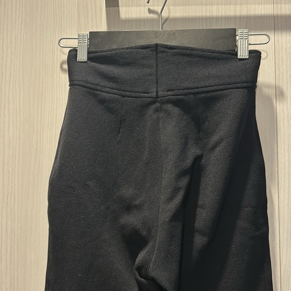 Vintage 80s Black wool blend Ski Snow Pants Small made in Italy size 8 US XS/S - Picture 7 of 12